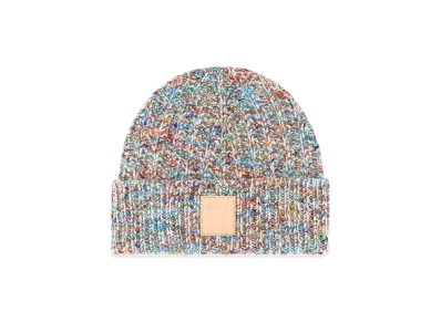 LOEWE Women's Wool Blend Beanie "Multicolor"