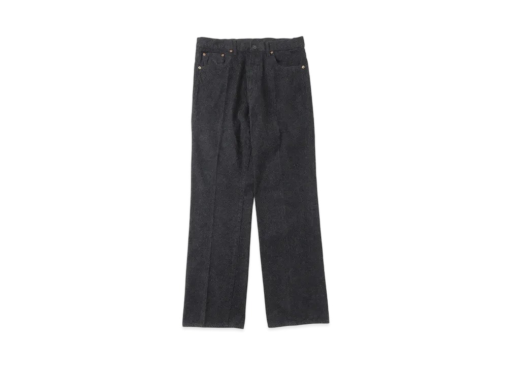 KAPTAIN SUNSHINE Skate Shoecut Denim Pants "Black Onewash"