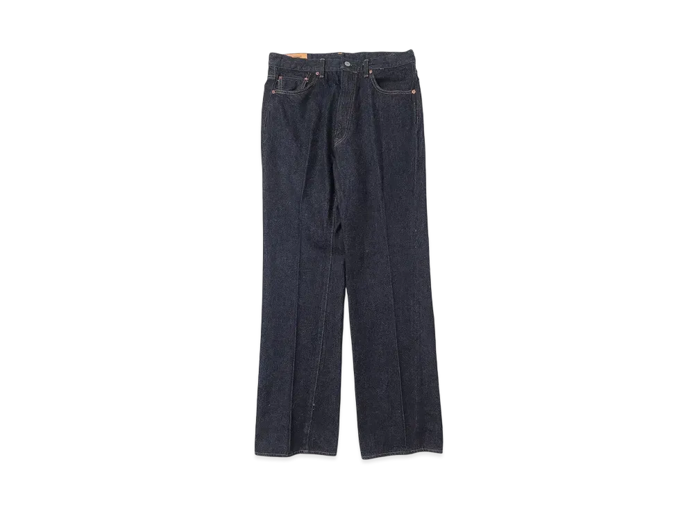 KAPTAIN SUNSHINE Skate Shoecut Denim Pants "Indigo Onewash"