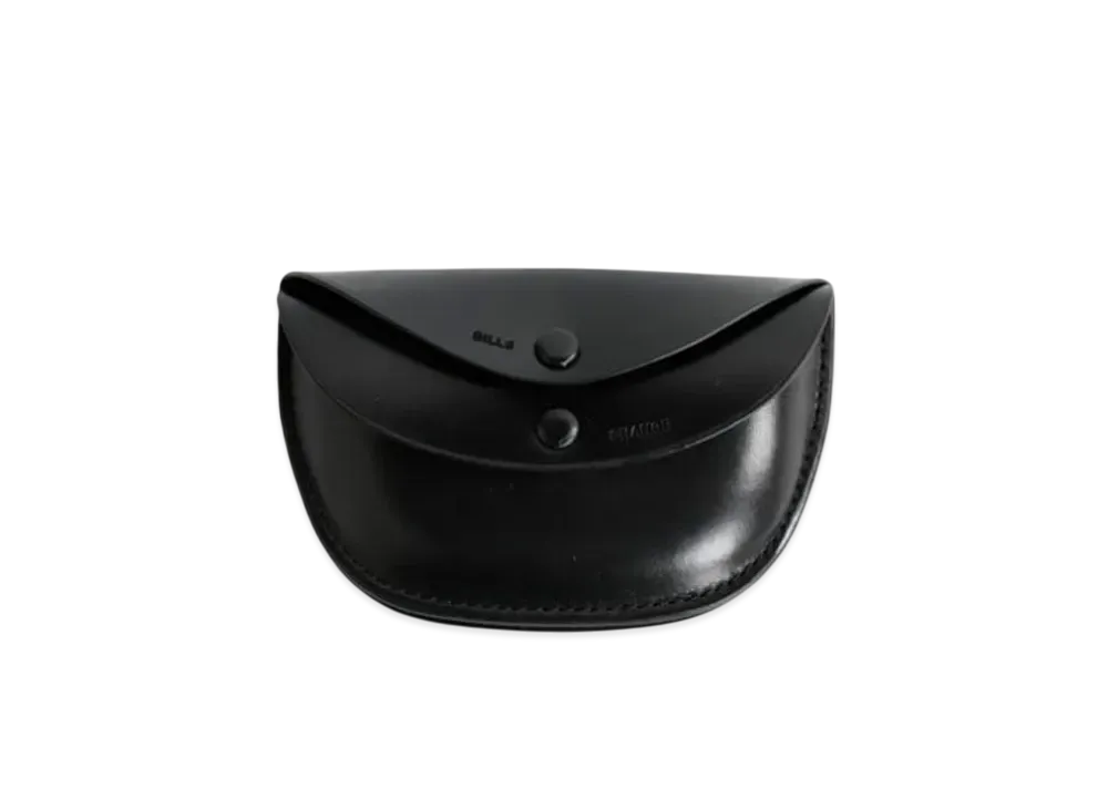 KAPTAIN SUNSHINE Round Wallet Sml "Black"