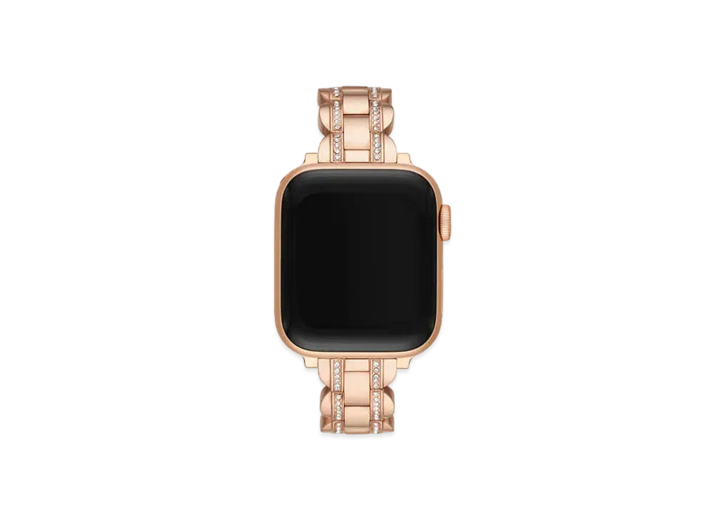 katespade Pav Scallop Link Band For Apple Watch "Rose Gold"