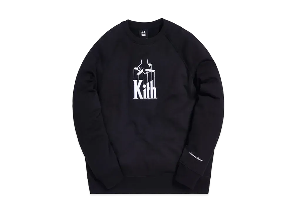 KITH The Godfather Puppet Crewneck "Black"