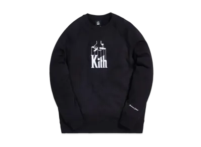 KITH The Godfather Puppet Crewneck "Black"