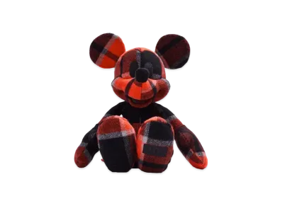 KITH Disney Large Mickey Plush "Plaid"