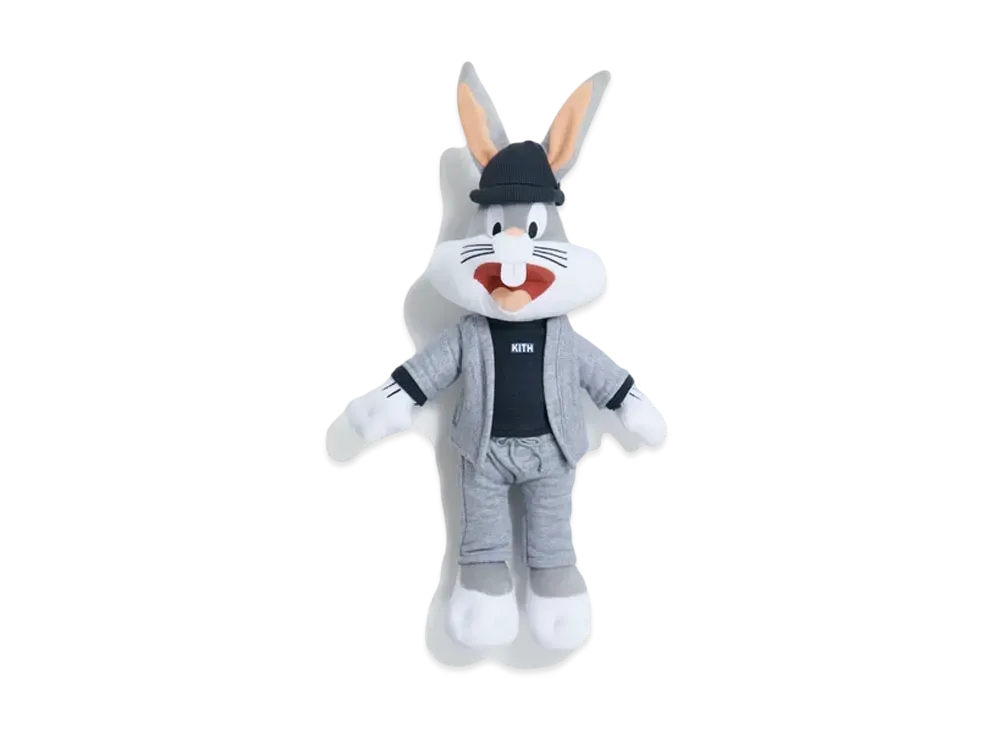 KITH Looney Tunes Bugs Plush "Grey"