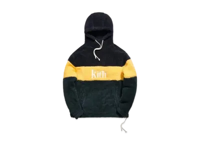 KITH Sherpa Double Pocket Hoodie "Solar Yellow"