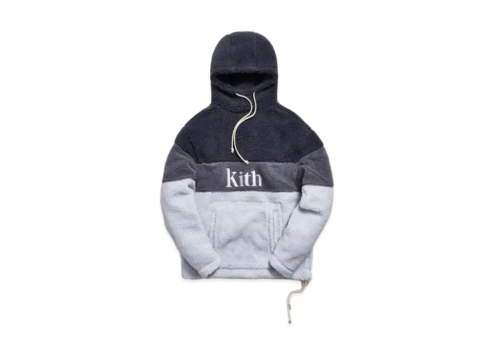 KITH Sherpa Double Pocket Hoodie 