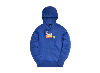 KITH Looney Tunes Carrot Hoodie "Blue"