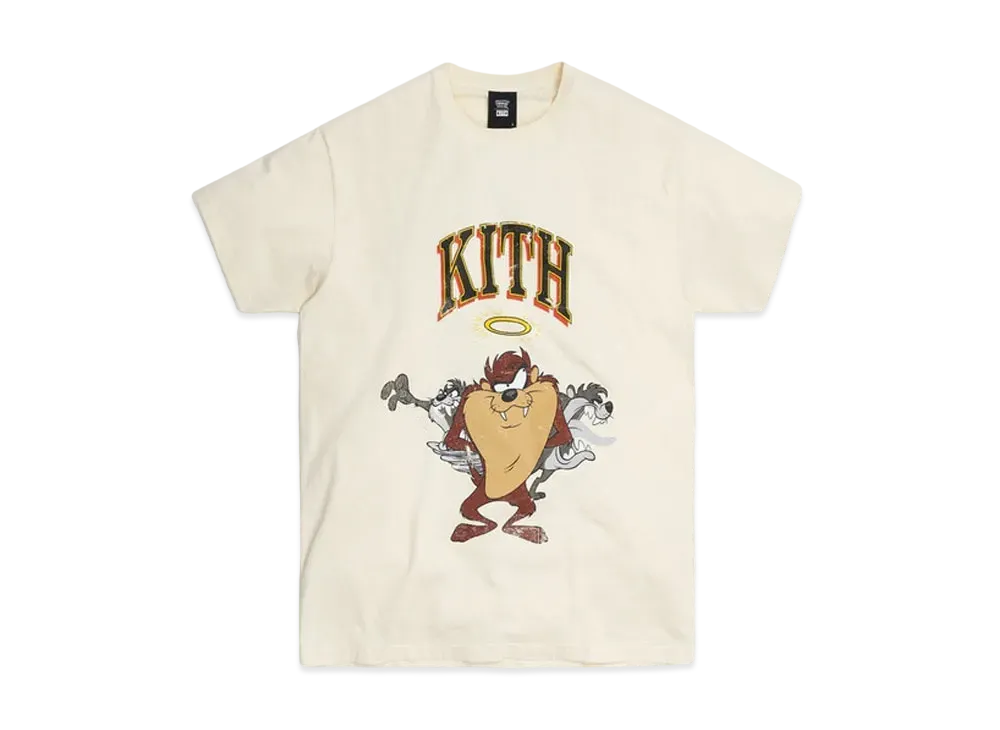 KITH Looney Tunes Taz Vintage Tee "Ivory"