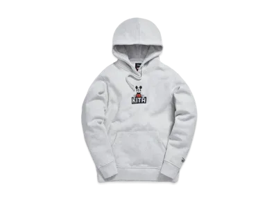 KITH Disney Sitting Classic Logo Mickey Hoodie "Grey"