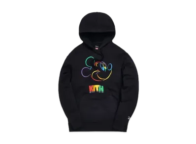 KITH Disney 60s Abstract Mickey Hoodie "Black"