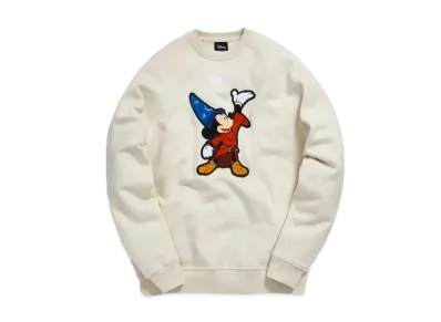 KITH Disney 40s Fantasia Classic Logo Crewneck "Ivory"