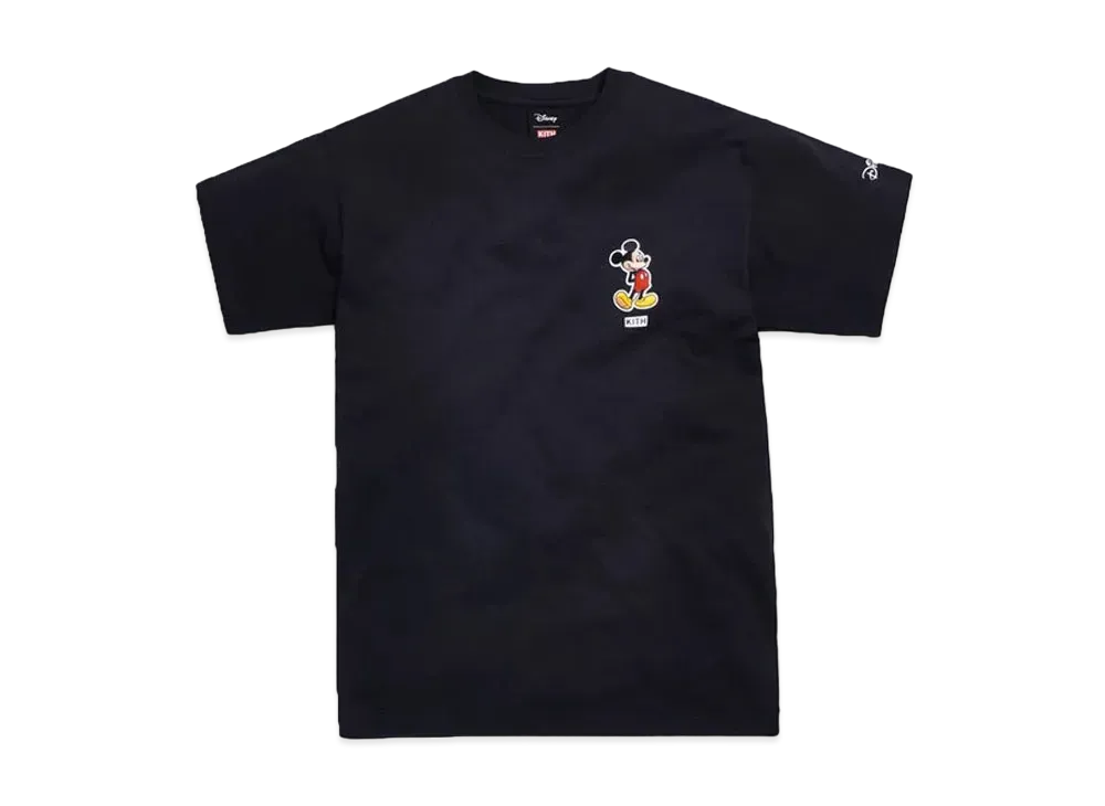 KITH Disney 90s Classic Logo Mickey Tee "Black"