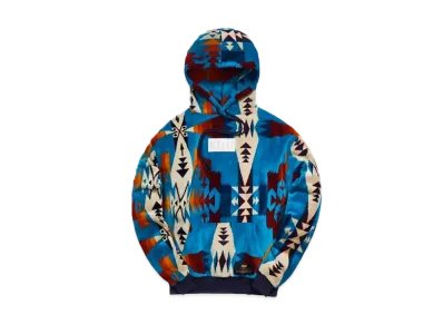 KITH Pendleton Terry Williams Hoodie "Blue"