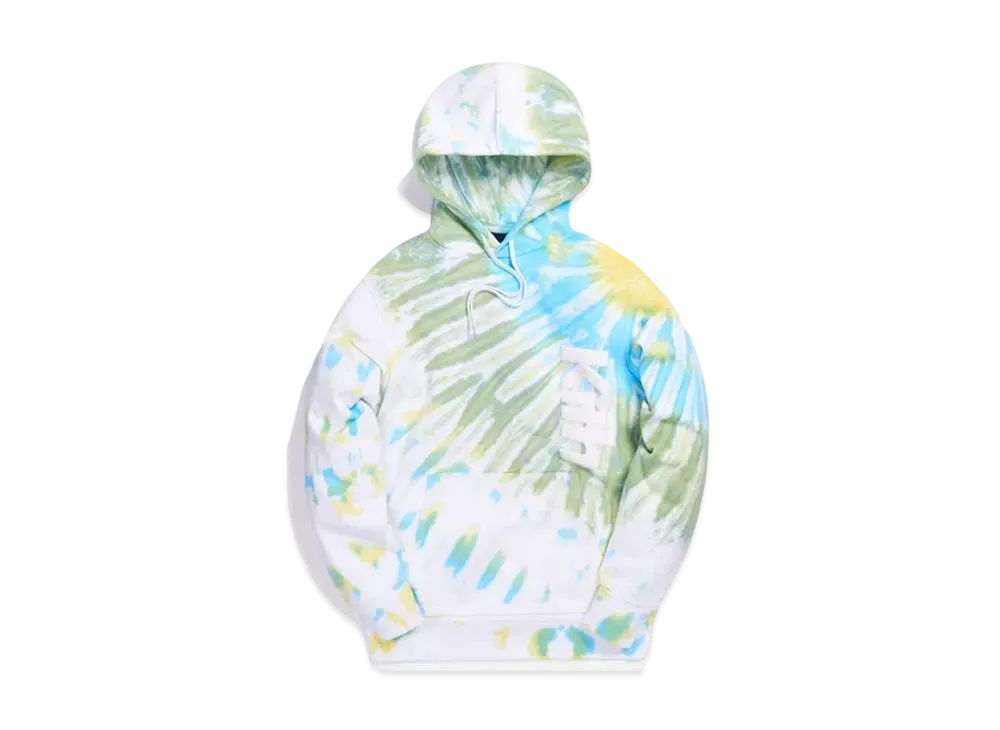 KITH Tie Dye Williams I Hoodie "Green"