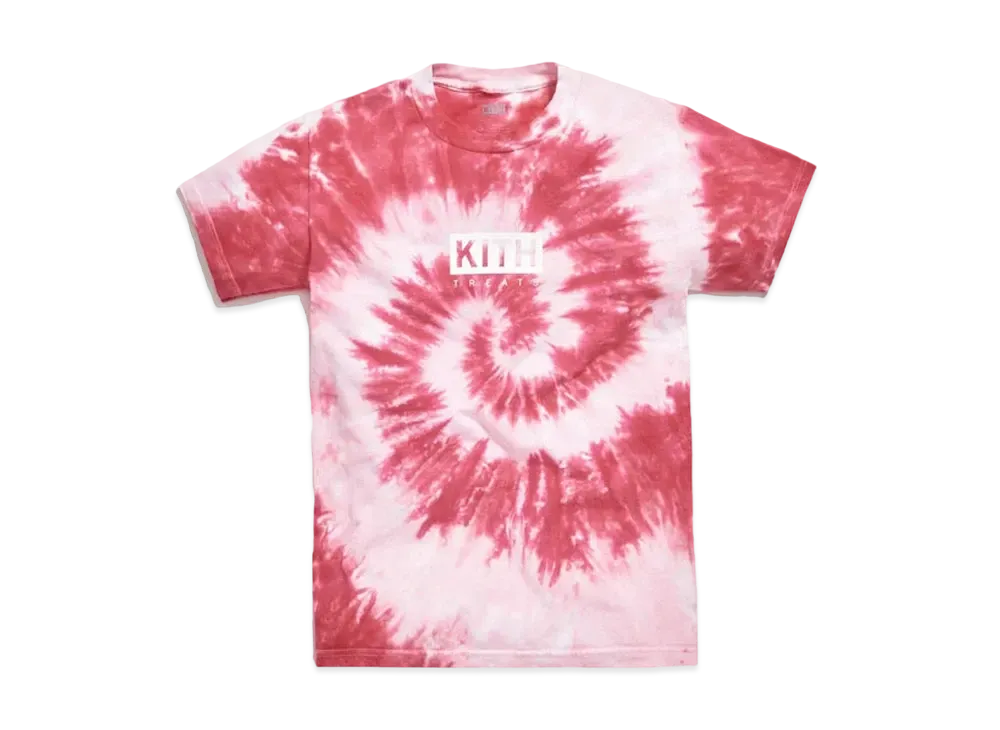 KITH Treats Swirl Tee "Red"