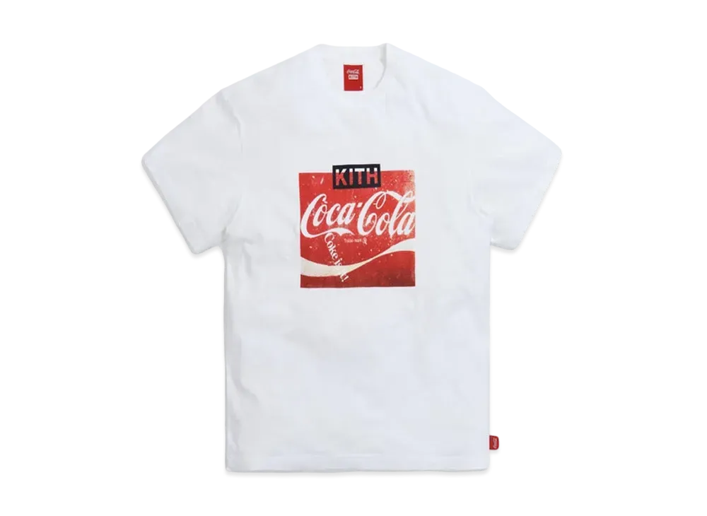 KITH Coca-Cola Vintage Tee "White"