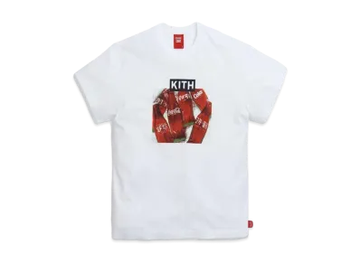KITH Coca-Cola Language Bottle Vintage Tee "White"