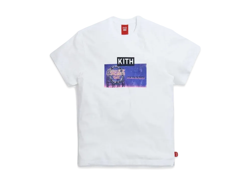 キス コカコーラ クラシック ビンテージ Tシャツ "ホワイト"