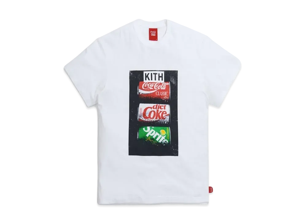 KITH Coca-Cola Flavors Vintage Tee "White"