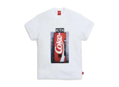 KITH Coca-Cola Machine Vintage Tee "White"
