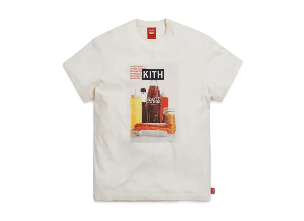 KITH Coca-Cola Hot Dog Vintage Tee 