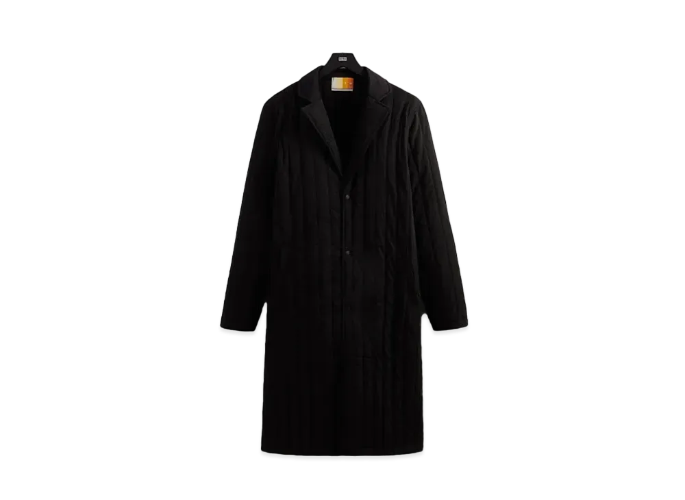 Kith Bryant Quilted Overcoat "Black"