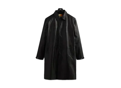 Kith Leather Brighton Overcoat "Black"