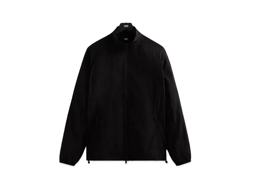 Kith Wrinkle Nylon Windsor Panelled Track Jacket "Black"