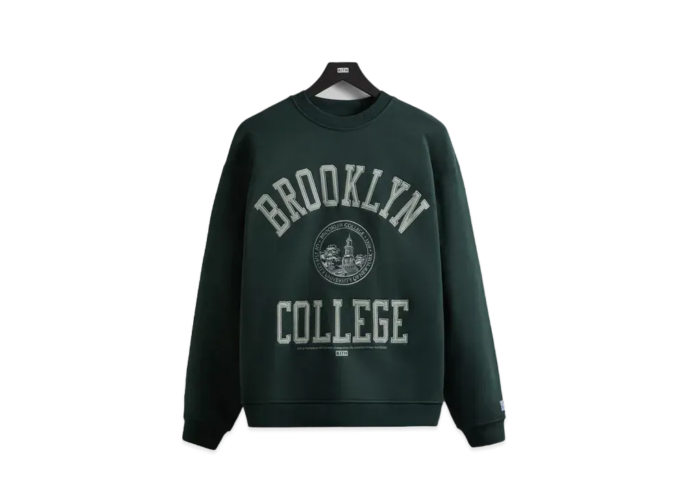 Kith x Russell Athletic x CUNY Queens College Crewneck 