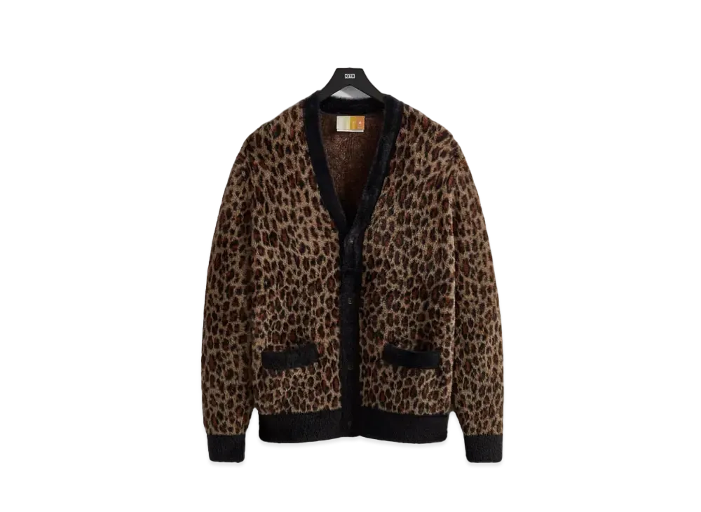 Kith Leopard Mohair Cardigan 