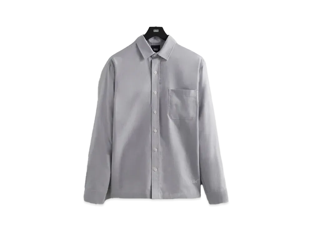 キス オックスフォード ラドロー ボタン ダウン シャツ "アストロ"