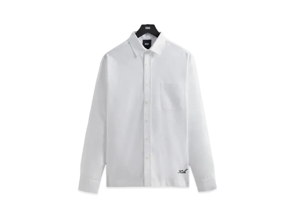 Kith Oxford Ludlow Button Down Shirt "White"