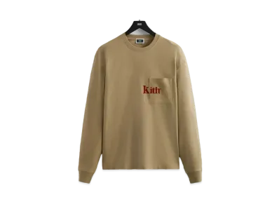 Kith Long Sleeve Quinn Tee "Canvas"