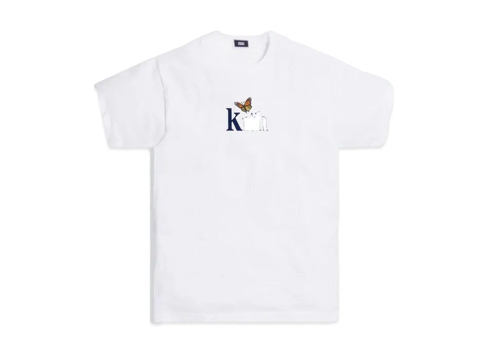 KITH Monarch Butterfly Tee "White"