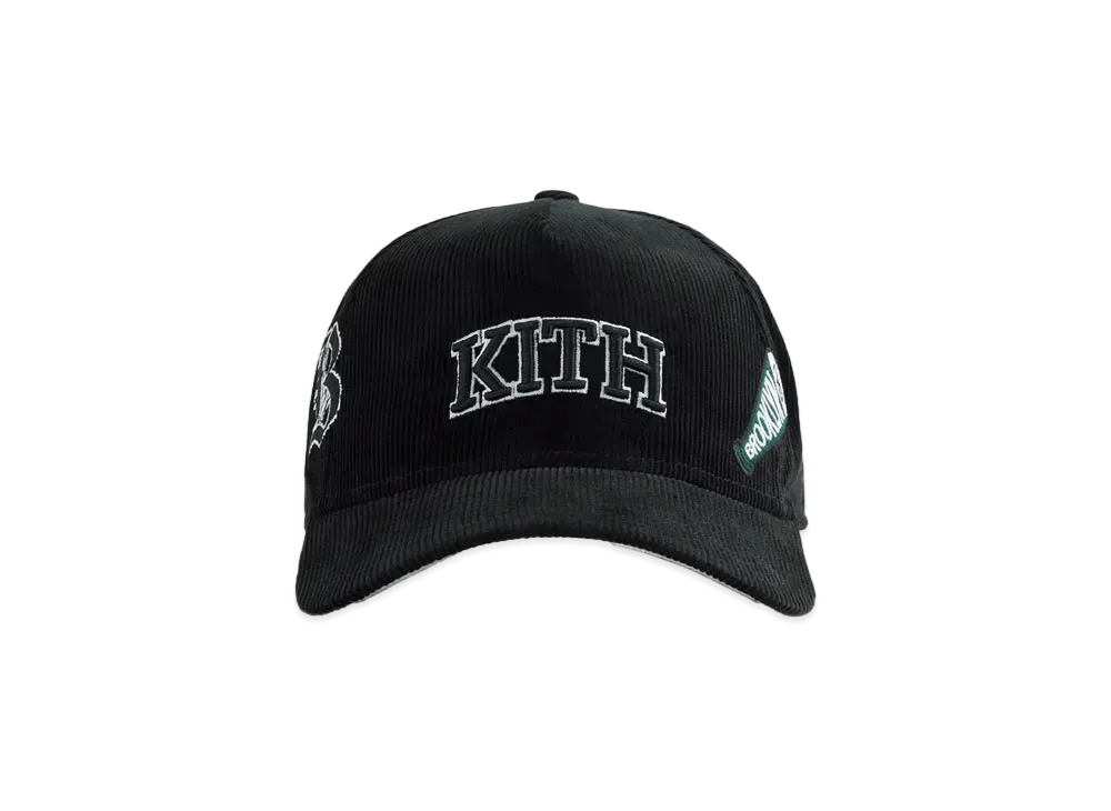 Kith x Russell Athletic x CUNY Brooklyn College 9FORTY Snapback "Black"