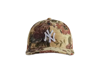 Kith x New Era x New York Yankees Tapestry Floral Waldorf Low Cap "Highland"