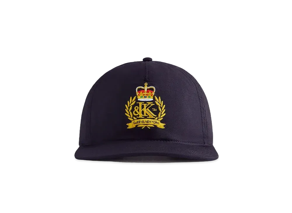 Kith Oxford Crest Cap "Black"