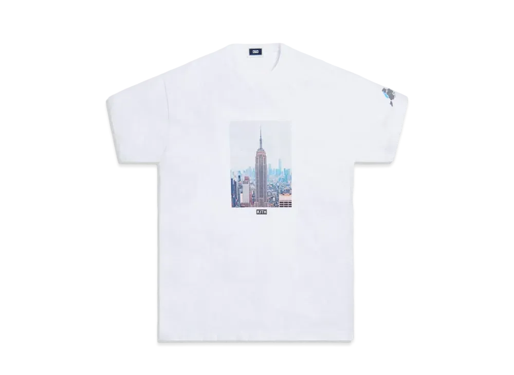 キス 5 ボロー マンハッタン Tシャツ "ホワイト"