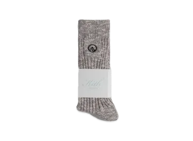 Kith Willet Marled Crew Socks "Quicksand"