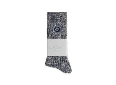 Kith Willet Marled Crew Socks "Soul"