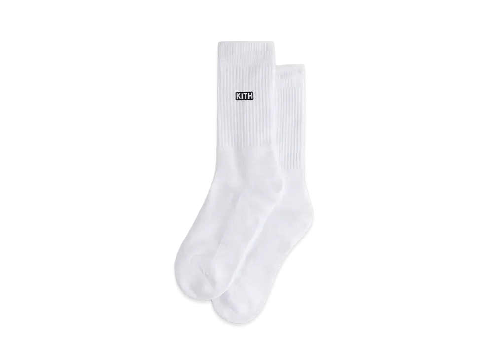 Kith Classics for Stance 2.0 Classic Crew Sock "White" M556A19KIT
