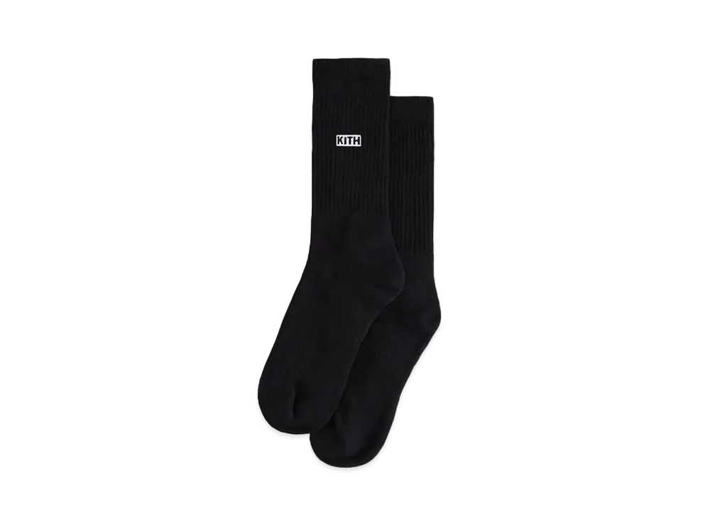 Kith Classics for Stance 2.0 Classic Crew Sock "Black" M556A19KIT