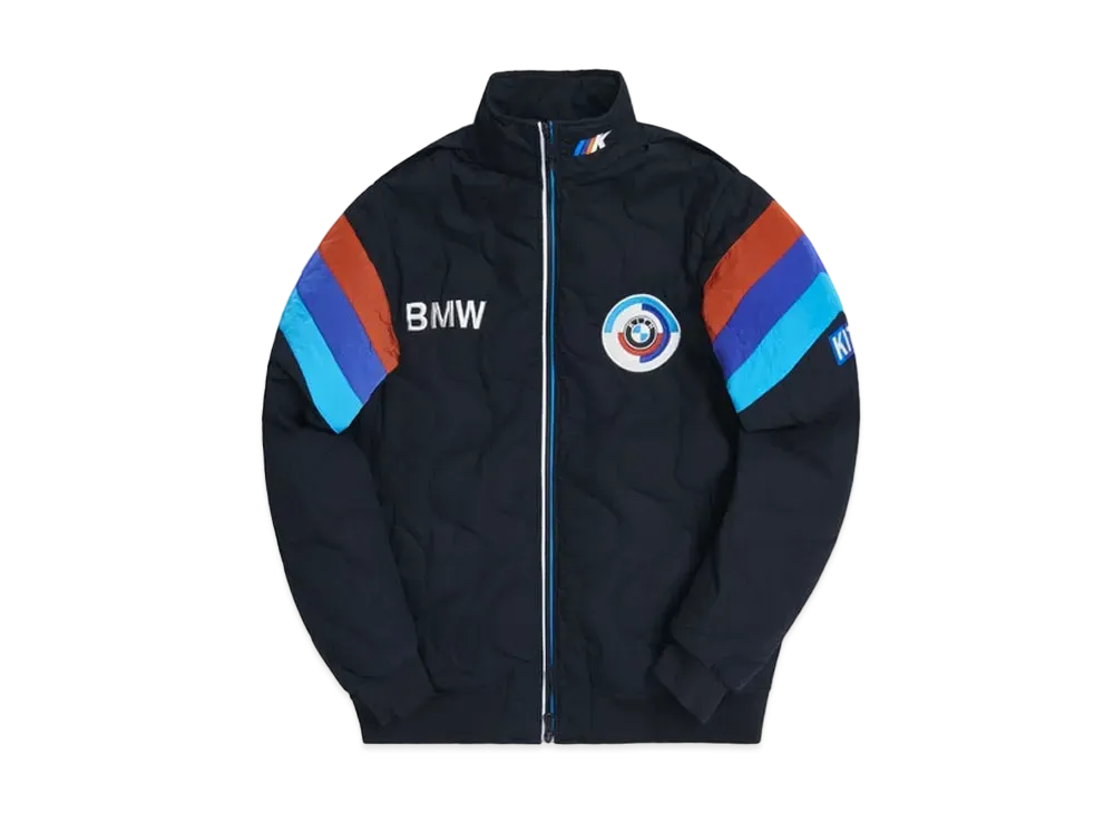 KITH BMW Quilted Racing Jacket "Black"