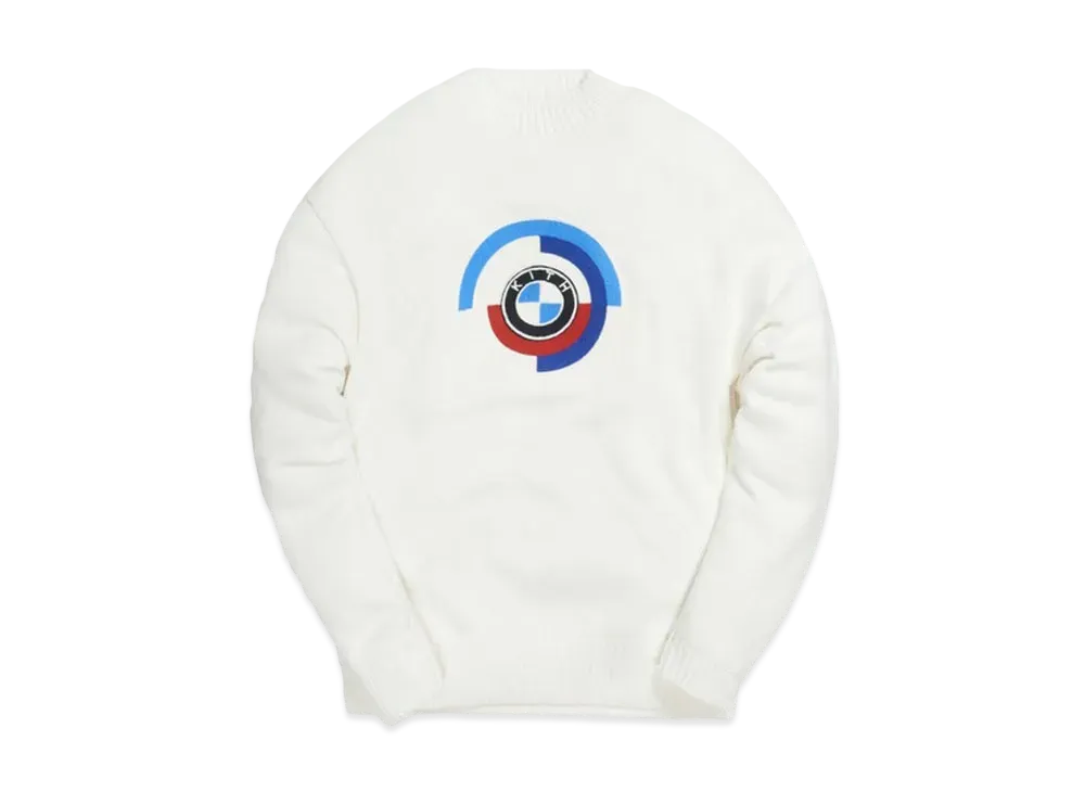 KITH BMW Vintage Roundel Sweater "White"