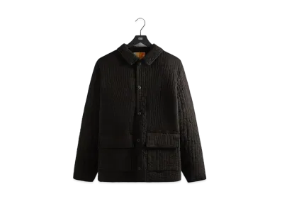 Kith Hayward Quilted Coaches Jacket "Black"