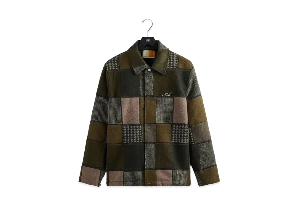Kith Patchwork Wool Coaches Jacket "Canopy"