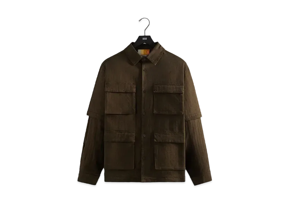 Kith Hyatt Double Sleeve Shirt "Sandalwood"