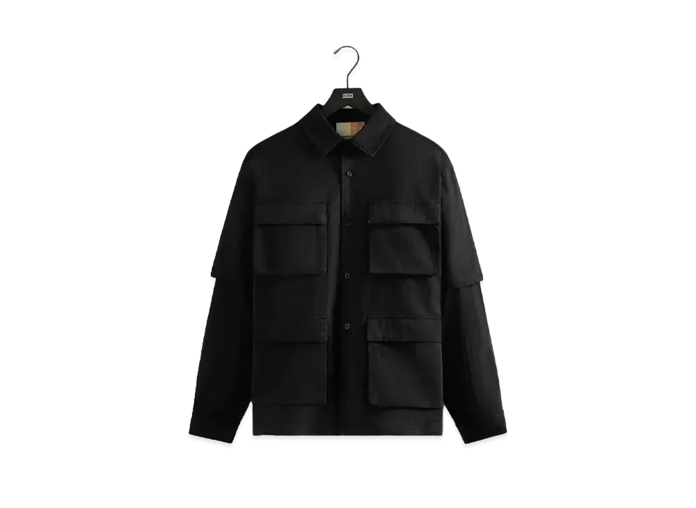 Kith Hyatt Double Sleeve Shirt "Black"