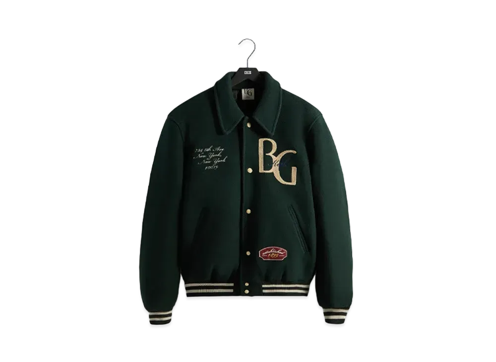 Kith x Bergdorf Goodman Wool Coaches Jacket "Stadium"